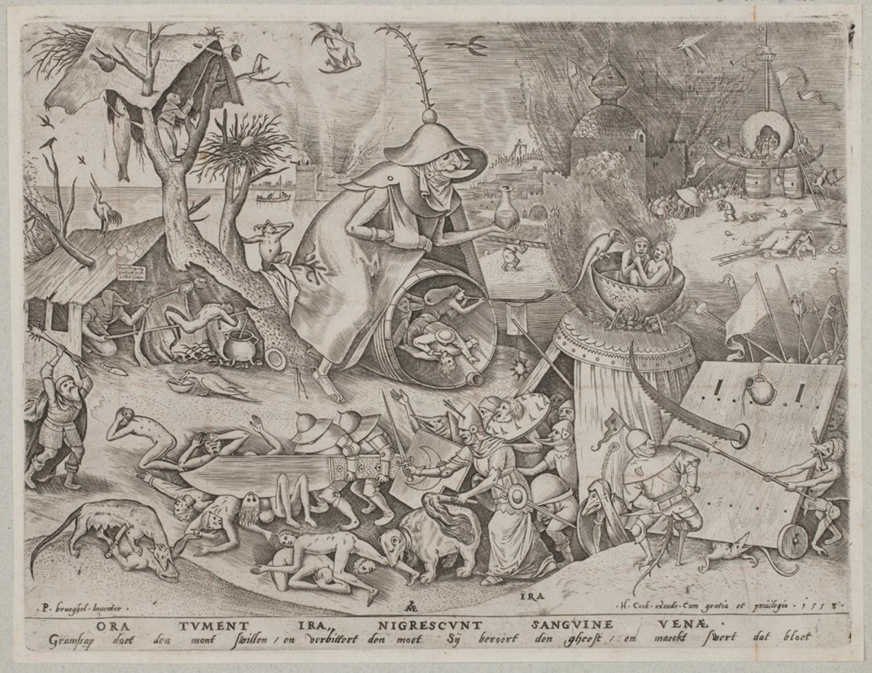Woede door Pieter van der Heyden