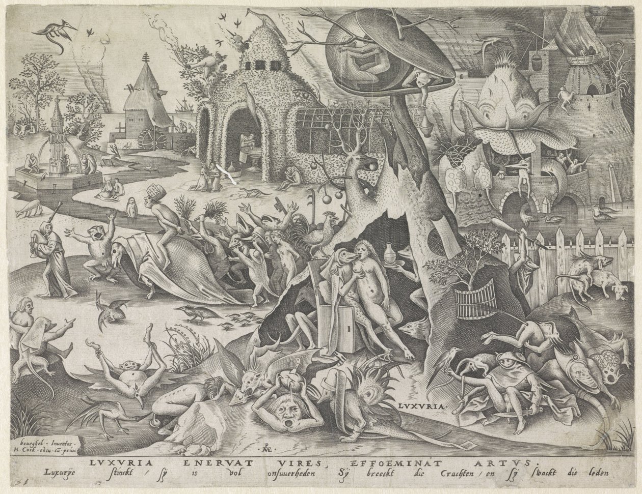 Wellust door Pieter van der Heyden