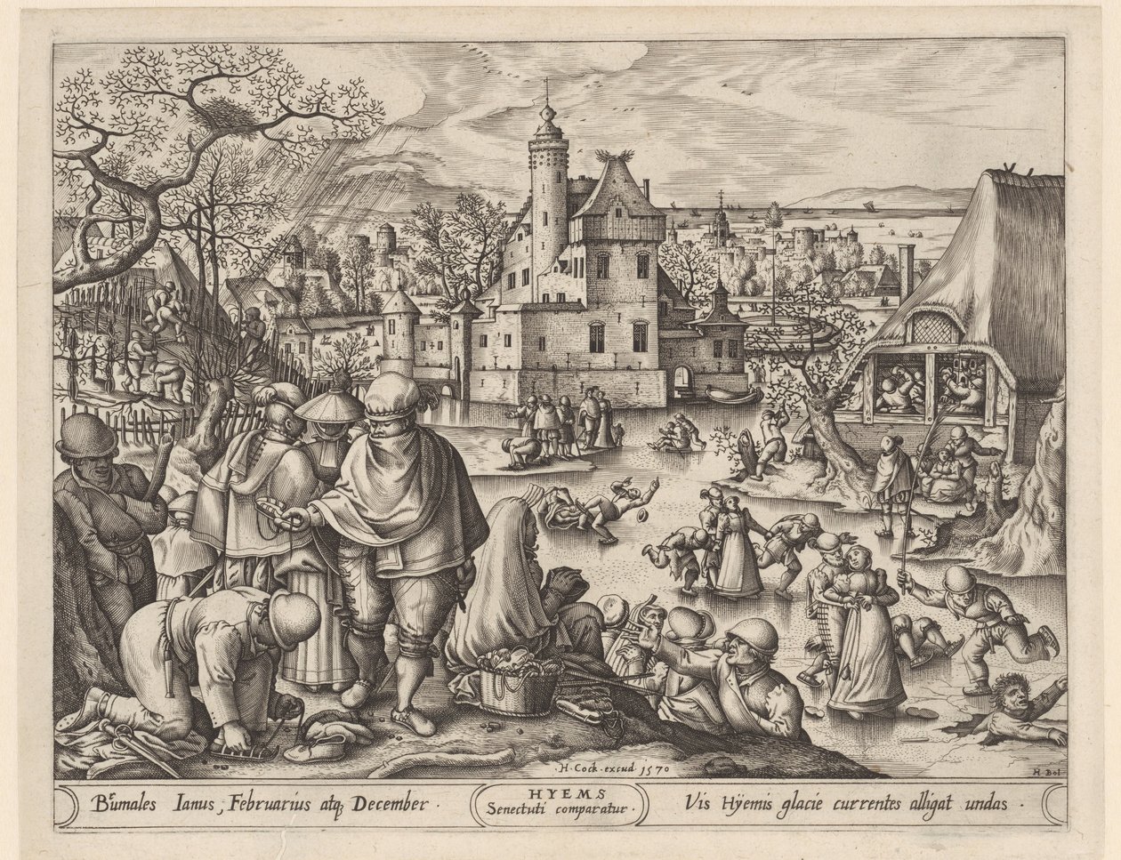 Winter door Pieter van der Heyden