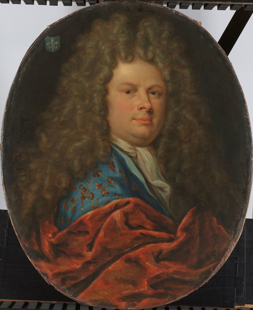 Portret van een man, vermoedelijk Theodorus Rijswijk, schepen in Amsterdam door Pieter van der Werff (attributed to)