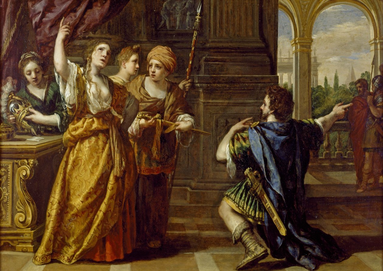 De eed van Semiramis door Pietro da Cortona