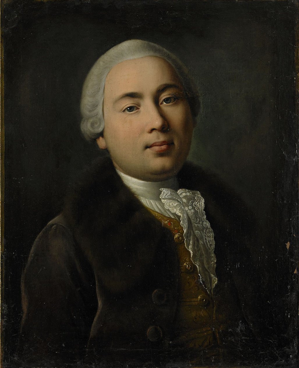 Portret van Graaf Valentin Platonovich Musin-Pushkin 1735-1804 door Pietro Antonio Rotari