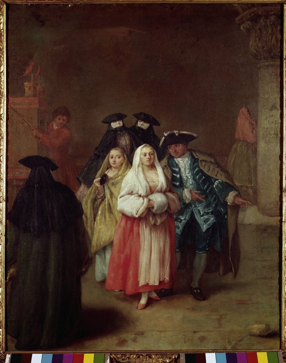 De Nieuwe Wereld door Pietro Longhi