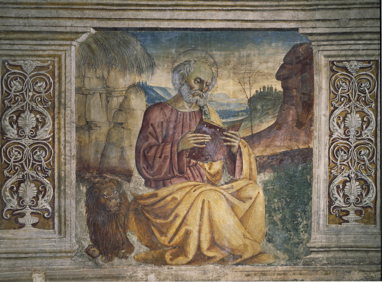 Sint Marcus door Pietro Perugino