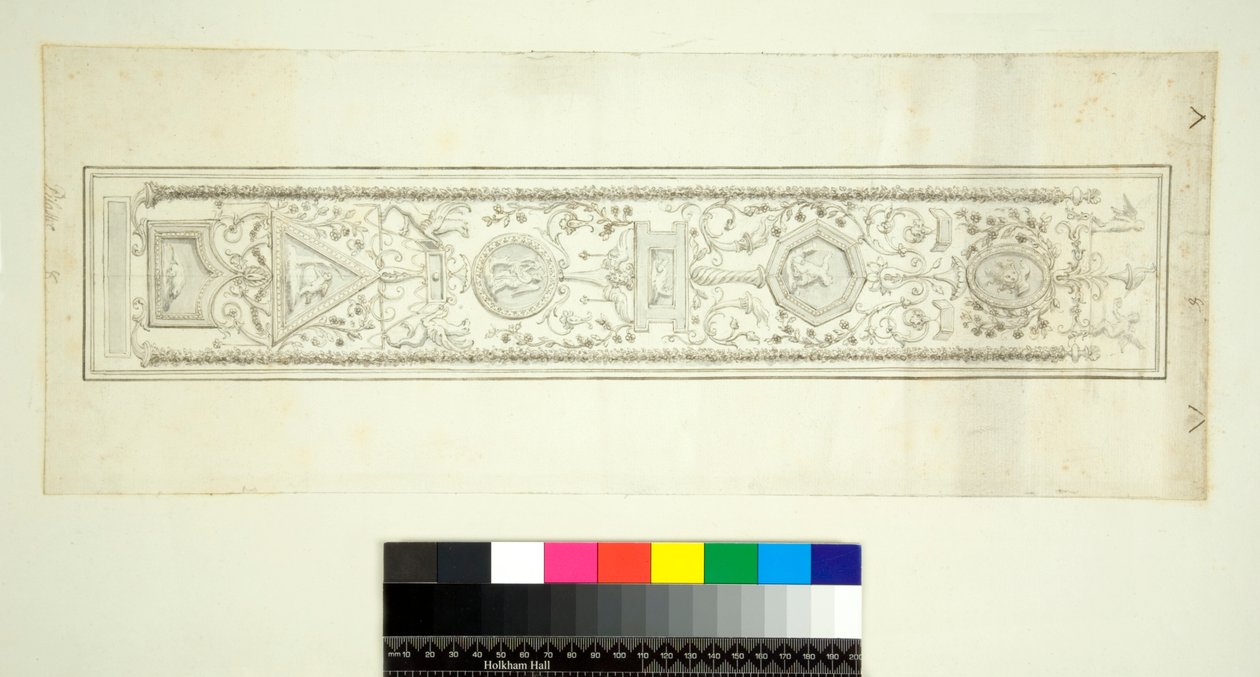 Gewelf van de Villa Madama door Pietro Santi Bartoli