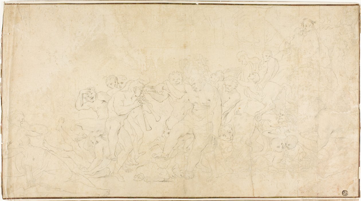 Bacchante door Pietro Testa