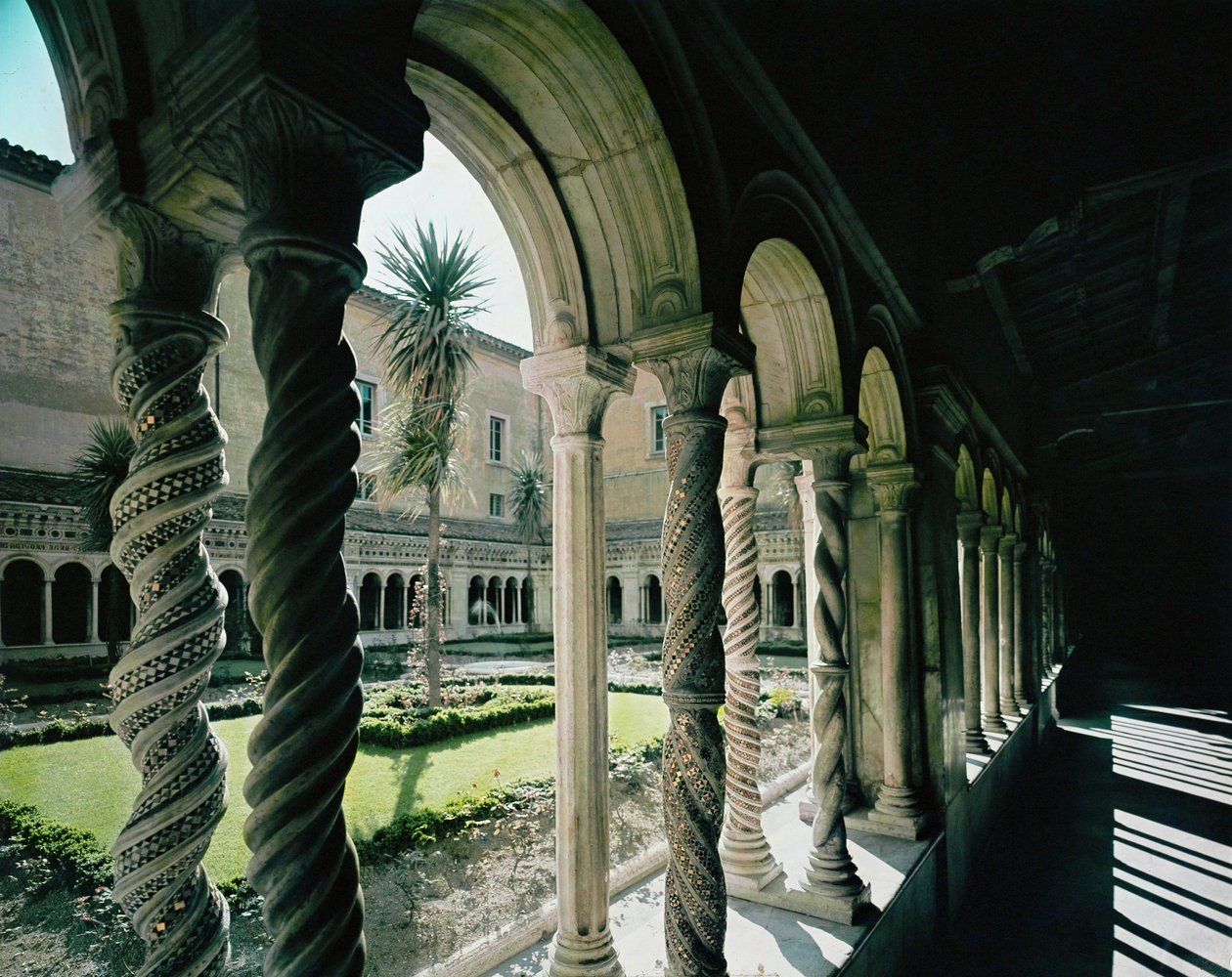 Klooster van San Paolo Fuori le Mura door Pietro Vassalletto