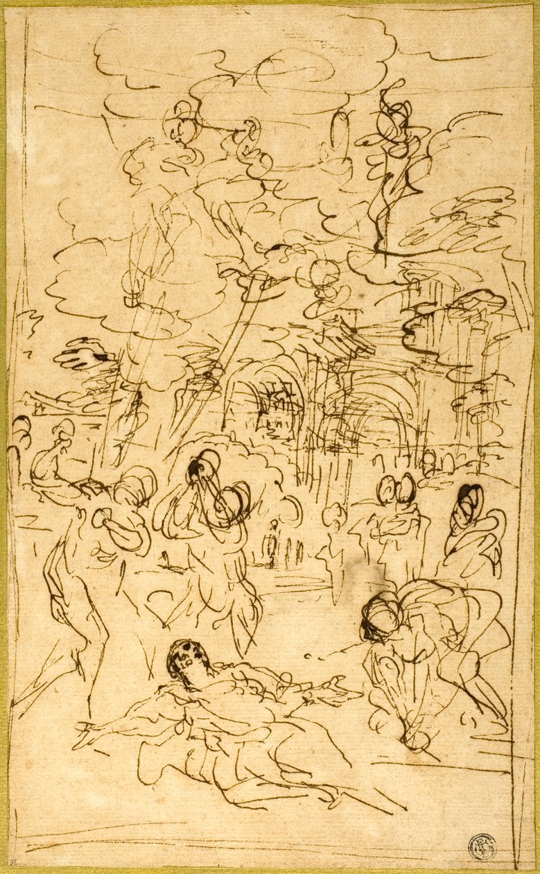 Het Martelaarschap van Sint Stefanus door Pietro da Cortona