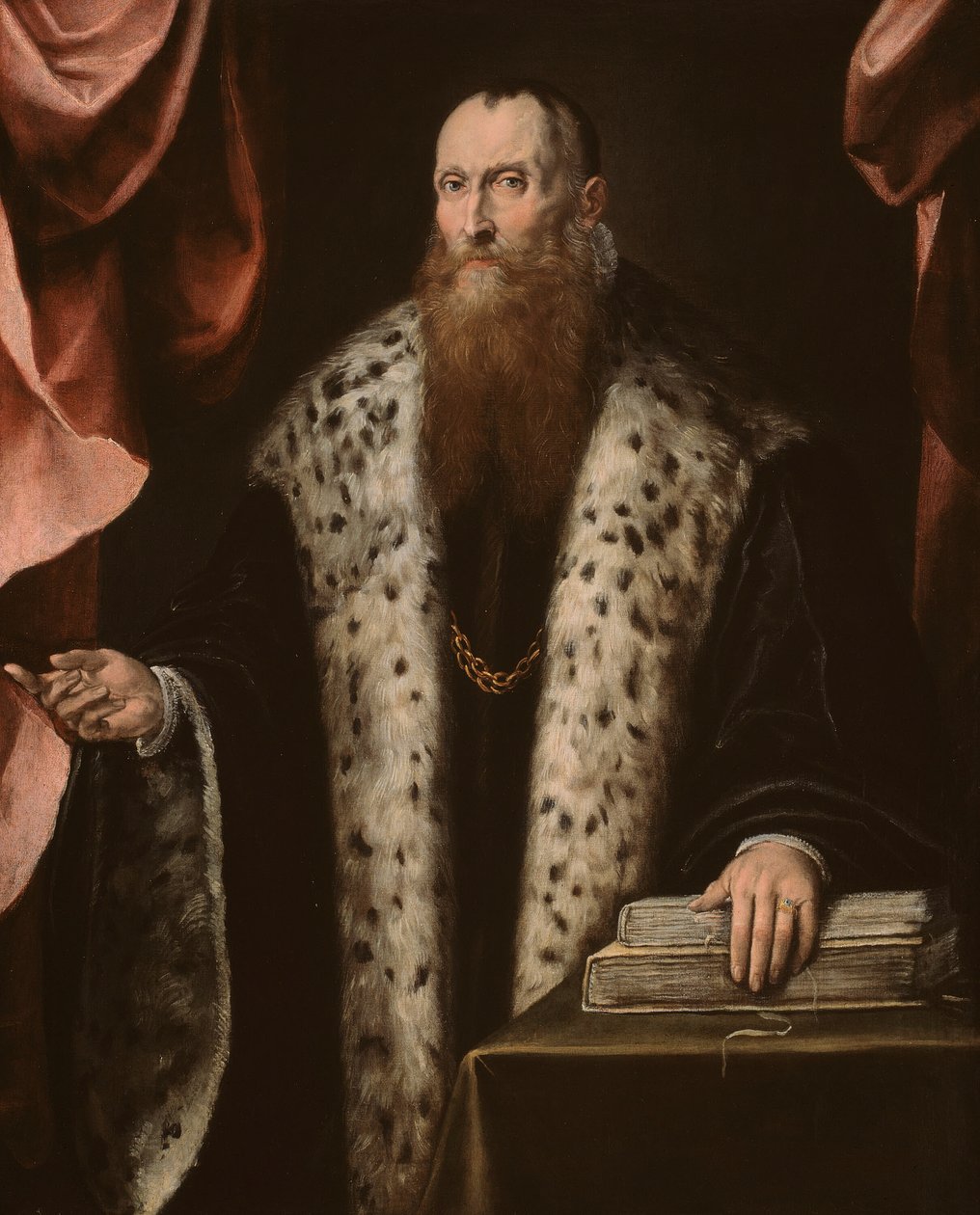 Portret van een heer, 1540-50 door Pietro de Marescalchi