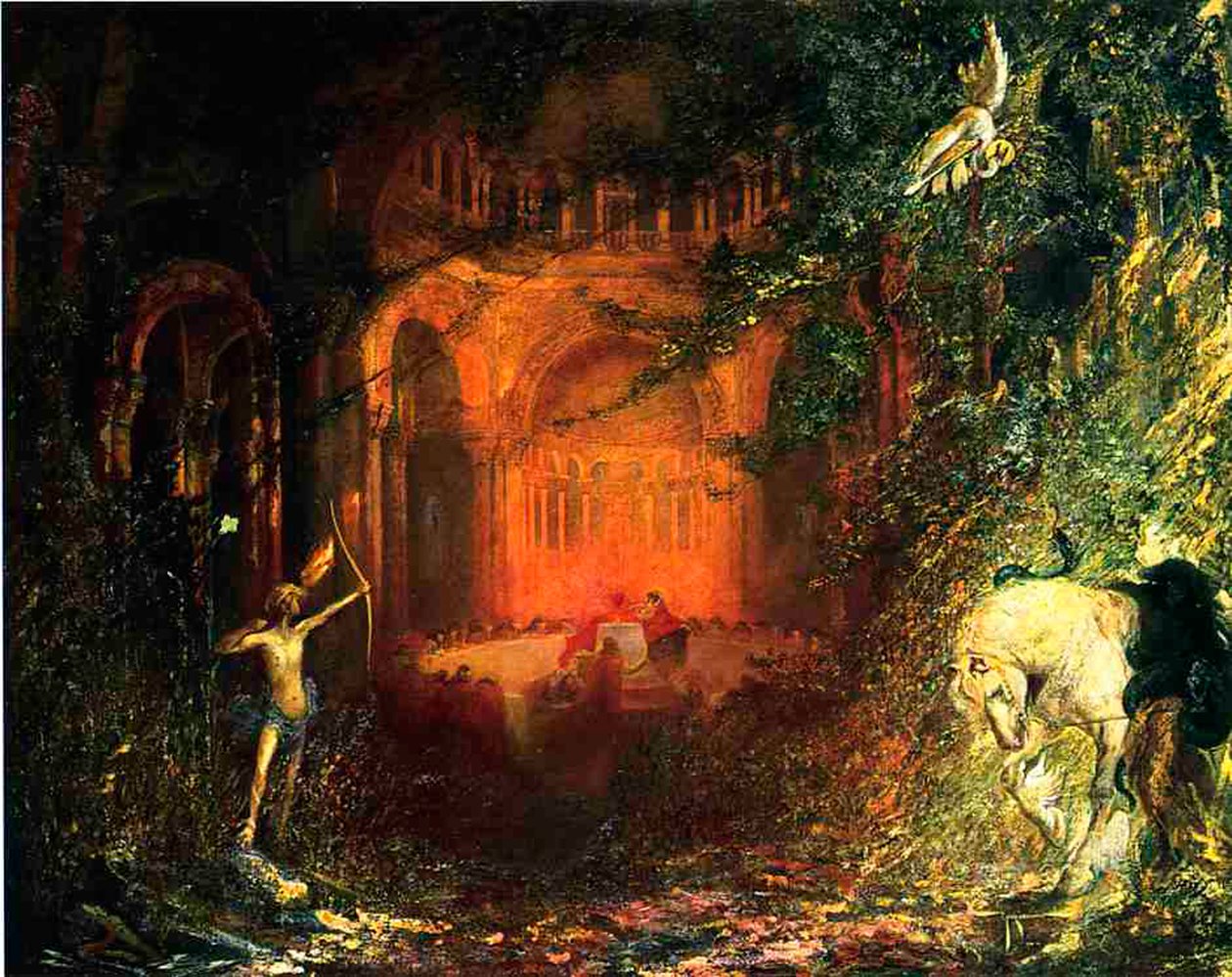 Parzifal en de Ridders van de Heilige Graal, c.1902 door Pinckney Marcius-Simons