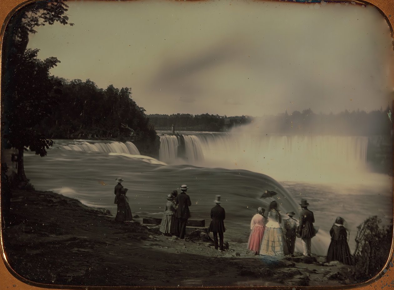 De Niagara-watervallen door Platt D. Babbitt