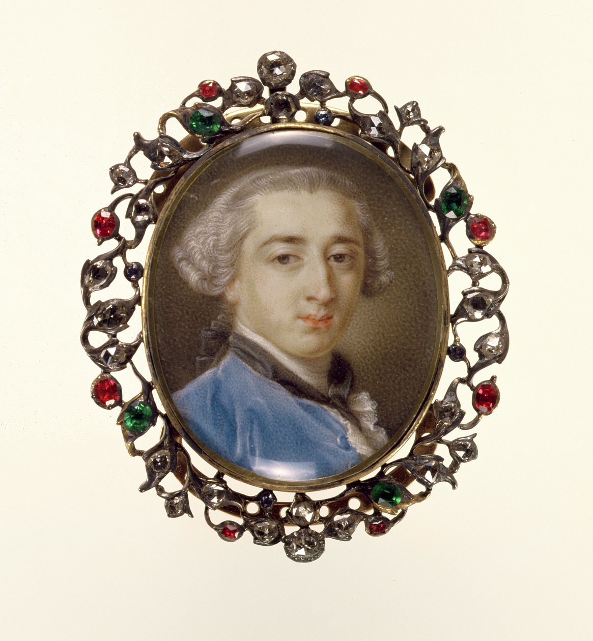 Portretminiatuur van Richard Milles door Pompeo Girolamo Batoni