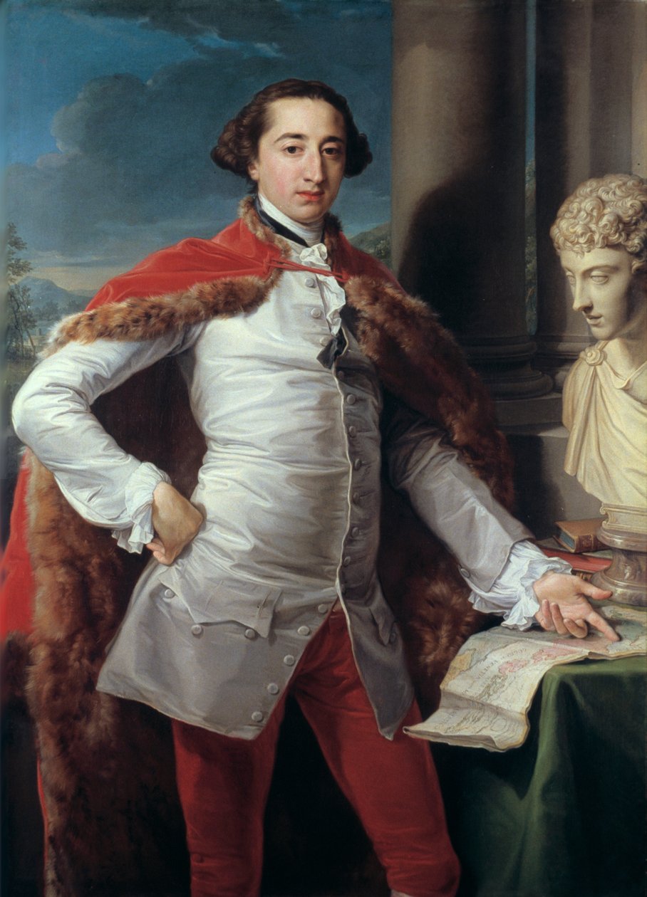 Portret van Richard Milles, waarschijnlijk 1760s door Pompeo Batoni