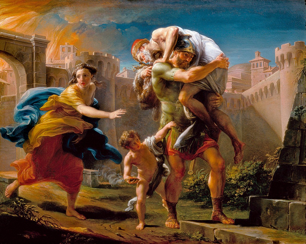 Onbekend Schilderij door Pompeo Girolamo Batoni