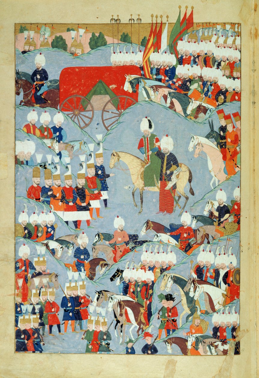 Jan II, koning van Portugal, uit het Boek van Jan II bekend als het Boek van de Leden van de Orde van Sint Jacobus door Portuguese School