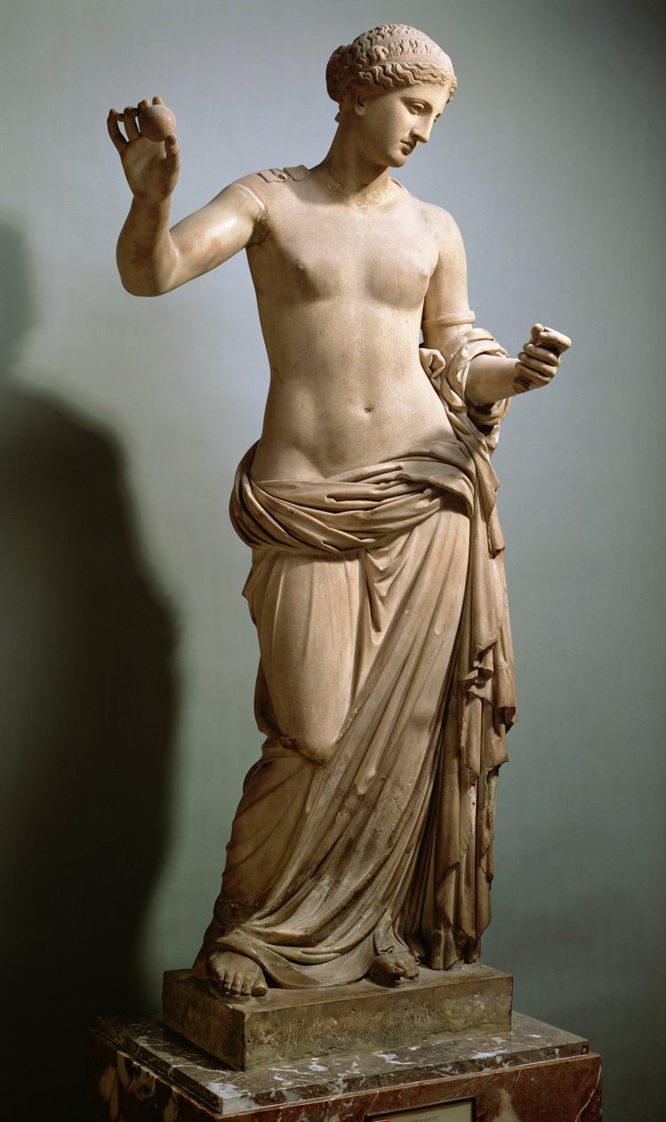De Venus van Arles, Romeinse kopie van een Grieks origineel, c.30 v.Chr.-14 n.Chr. door Praxiteles