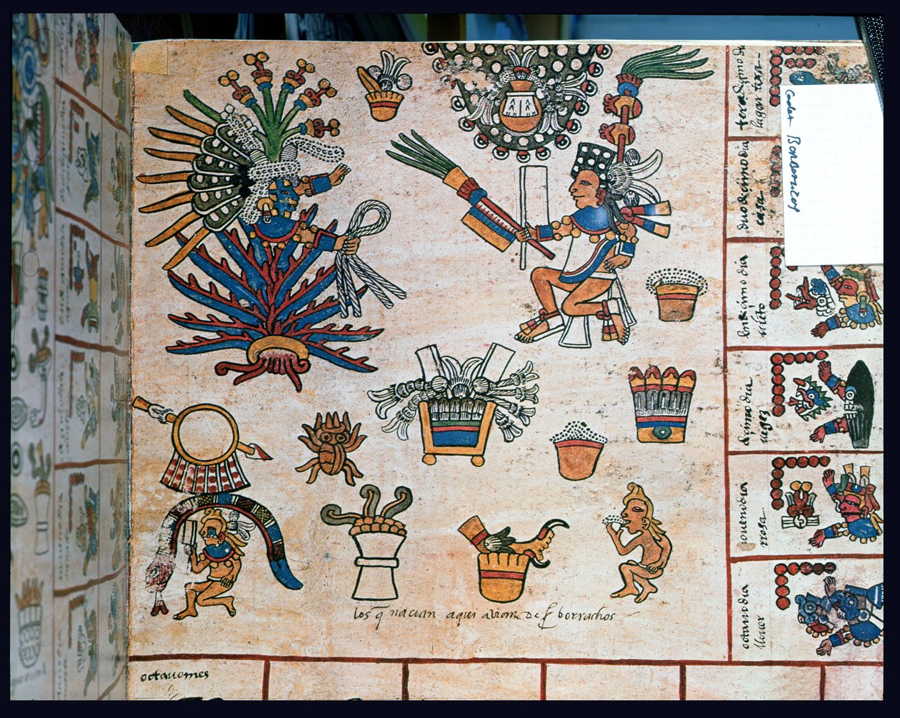 Azteeks Codex Borbonicus, 