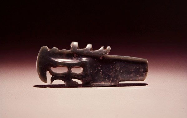 Vogelmonster, uit Guacimo, Linea Vieja gebied door Pre Columbian Pre Columbian
