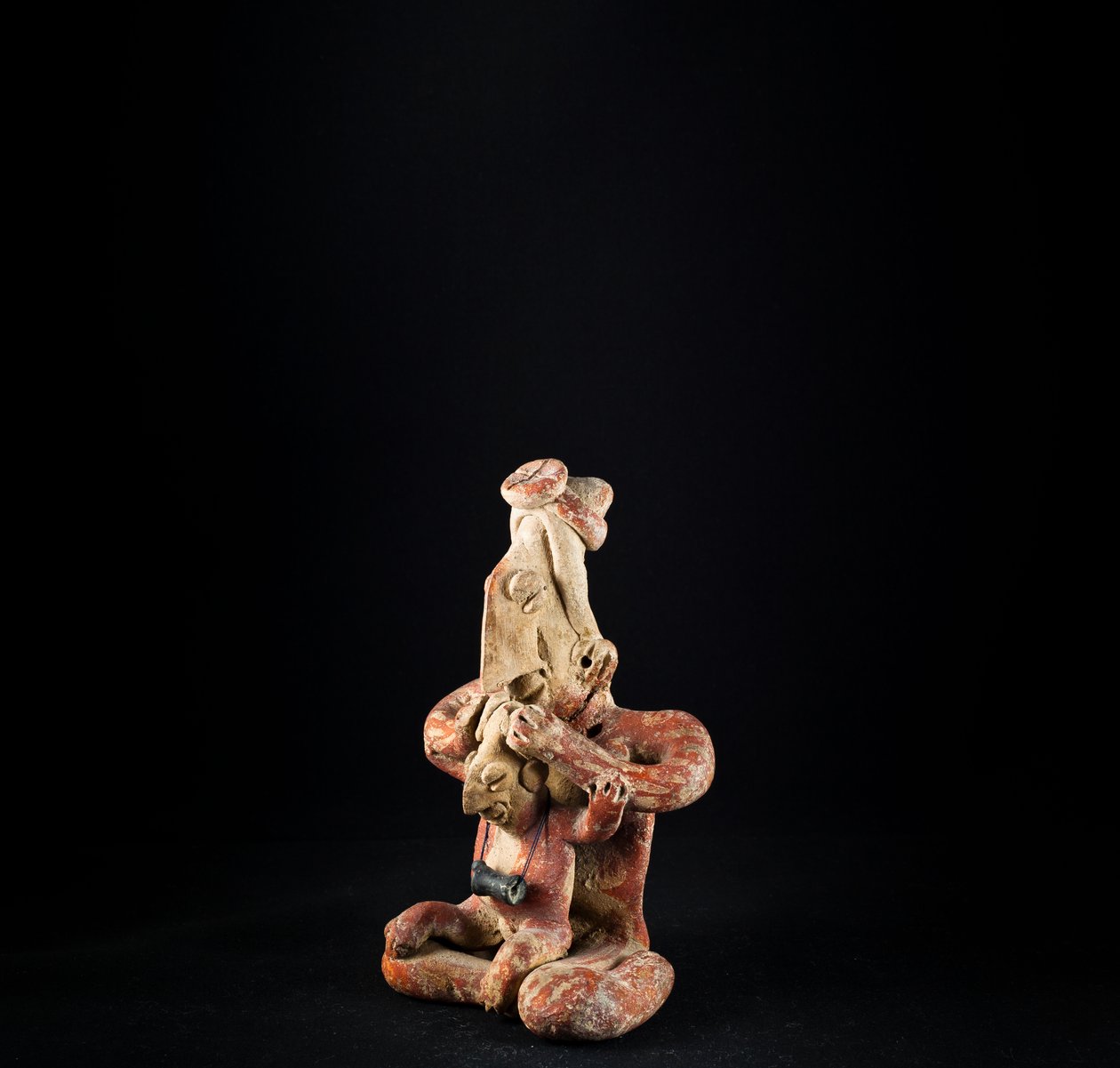 Vrouwenbeeldje / Mexicaanse kunst, Nayarit (terracotta) door Precolombian Precolombian