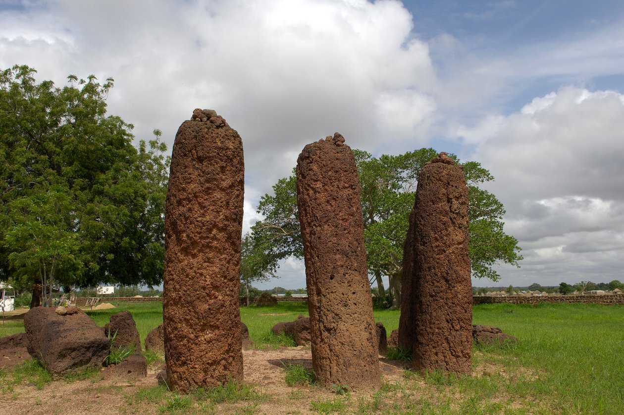 Prehistorie: Megalithische steencirkel van Wassu, Gambia (foto) door Prehistoric Prehistoric