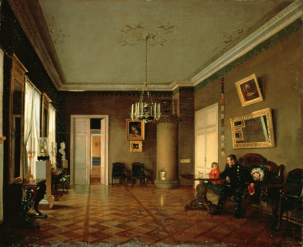 In de Kamer door Prokophy Egorovich Pushkaryev