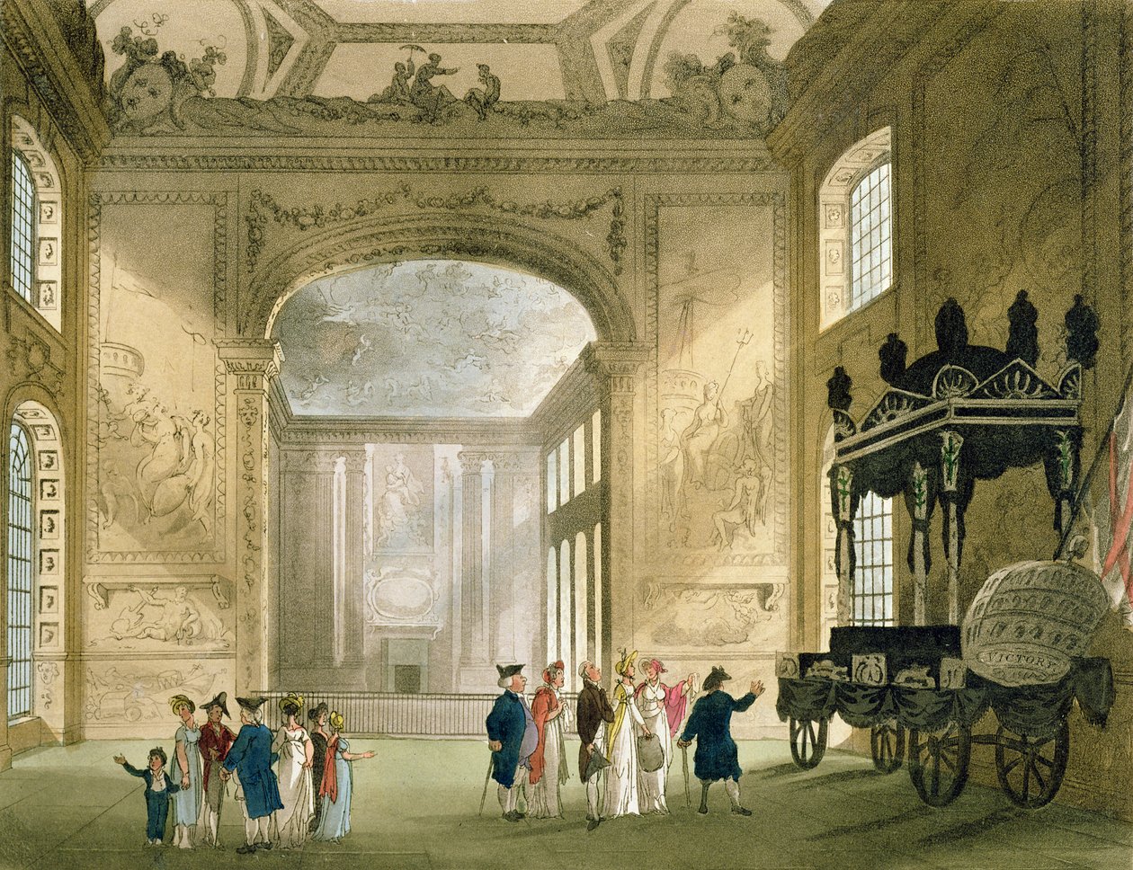 Greenwich Hospital uit Ackermann