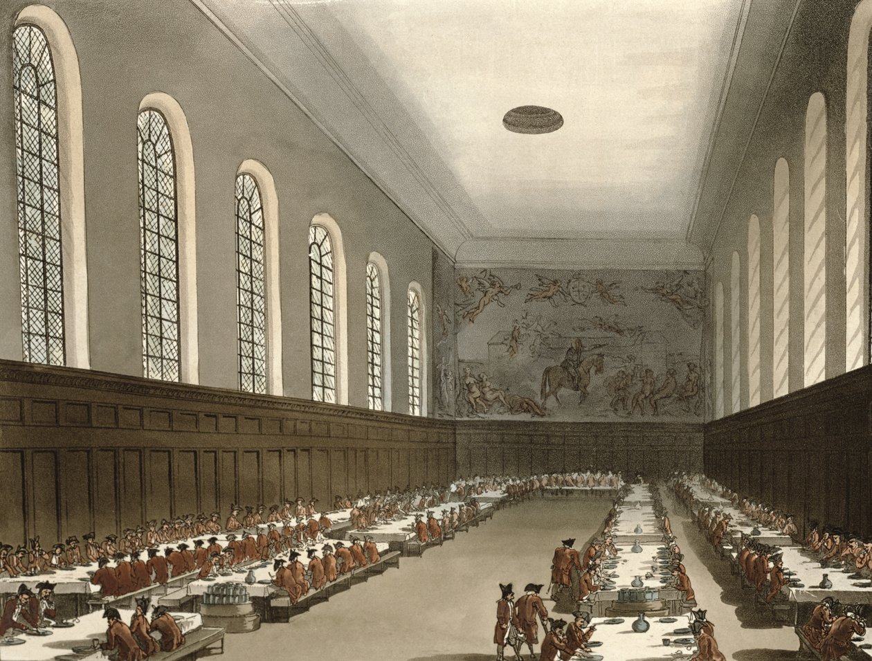 Militair ziekenhuis, Chelsea, uit Ackermann