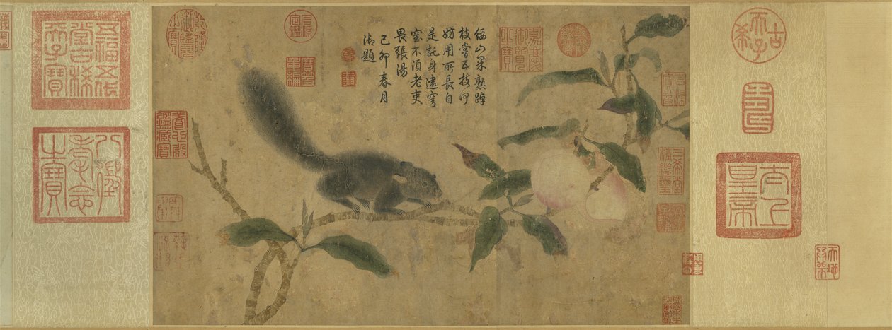 Qian Xuan. Eekhoorn. door Qian Xuan