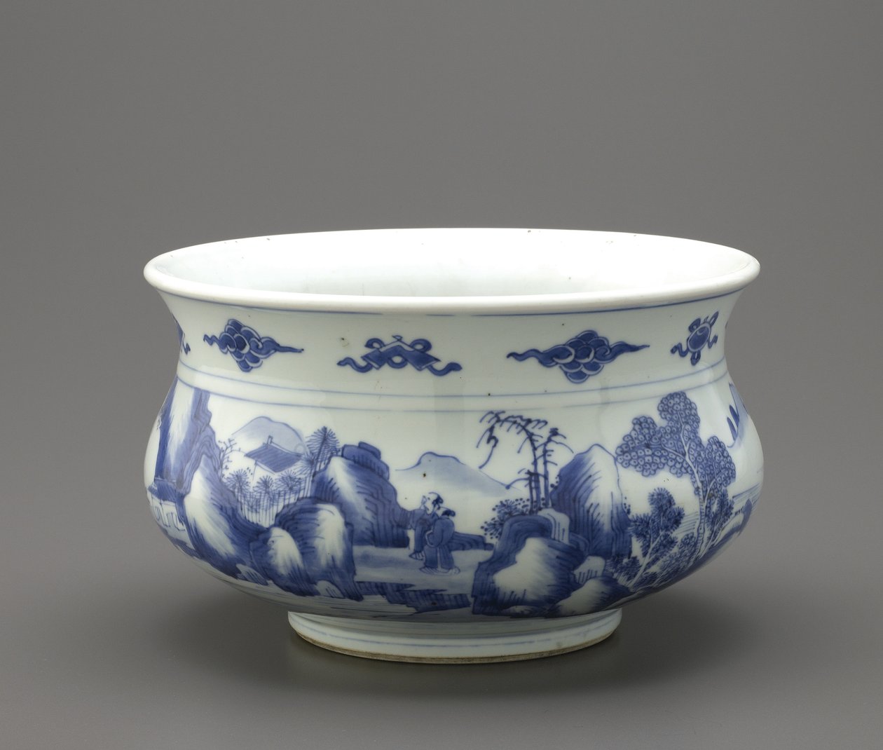 Wierookbrander, Jingdezhen, Jiangxi provincie door Qing Dynasty Chinese School