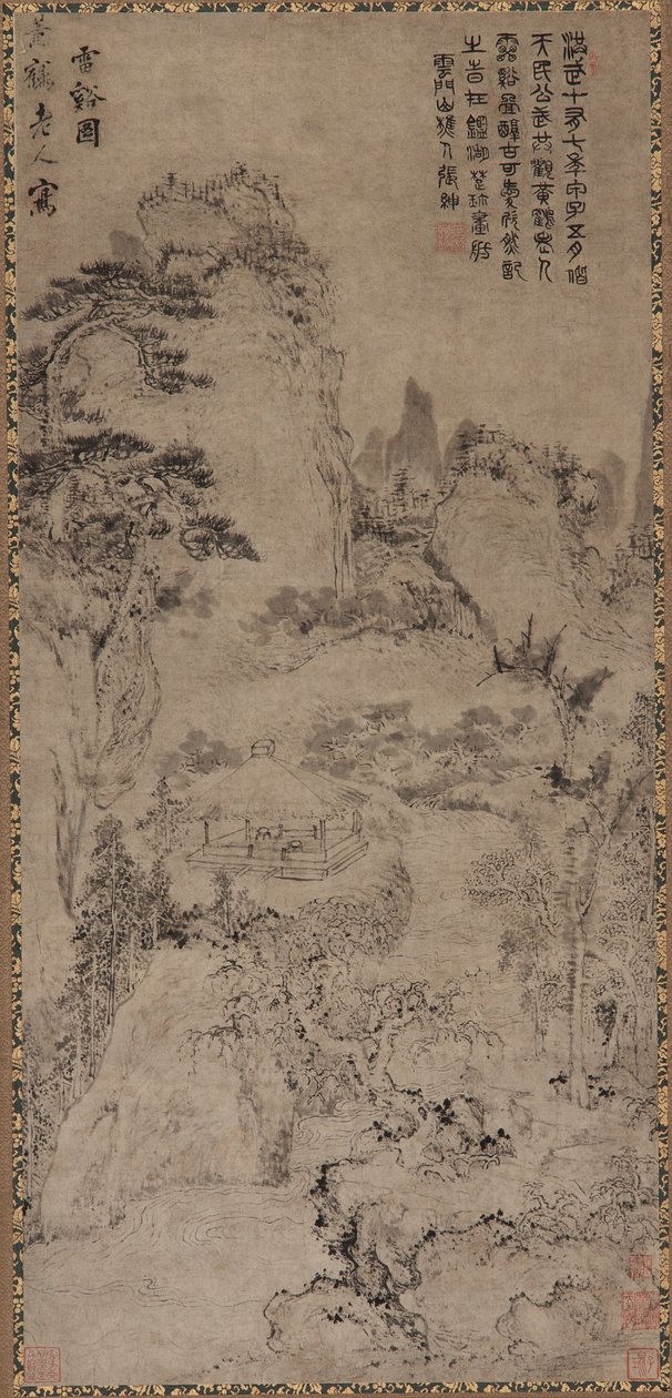Thunder Creek door Qing Dynasty Chinese School