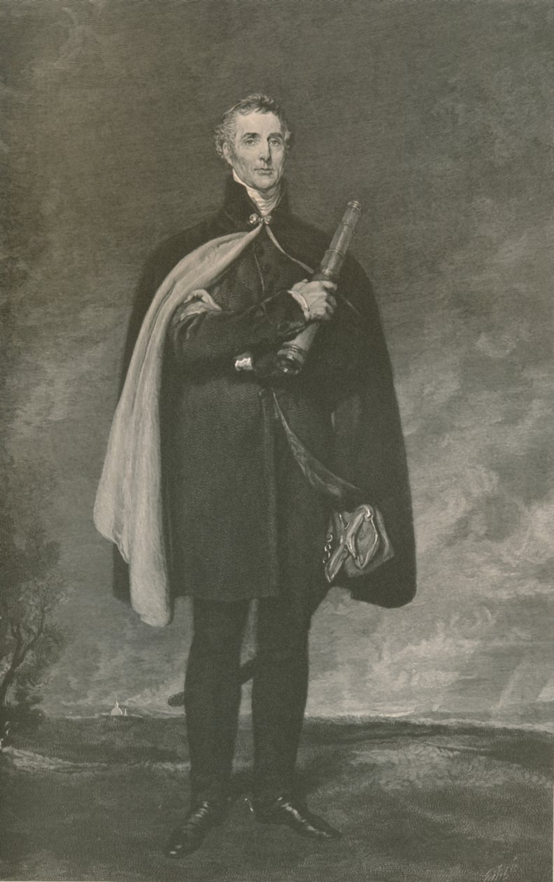 Veldmaarschalk Arthur Wellesley, hertog van Wellington, ca. 1810, 1896 door R. G. Tietze
