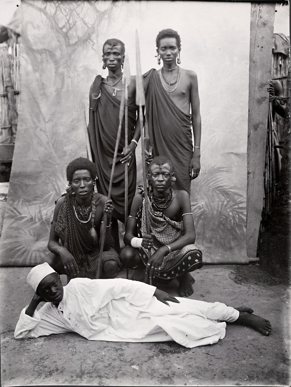 Maasai krijgers door R. V. Pereira
