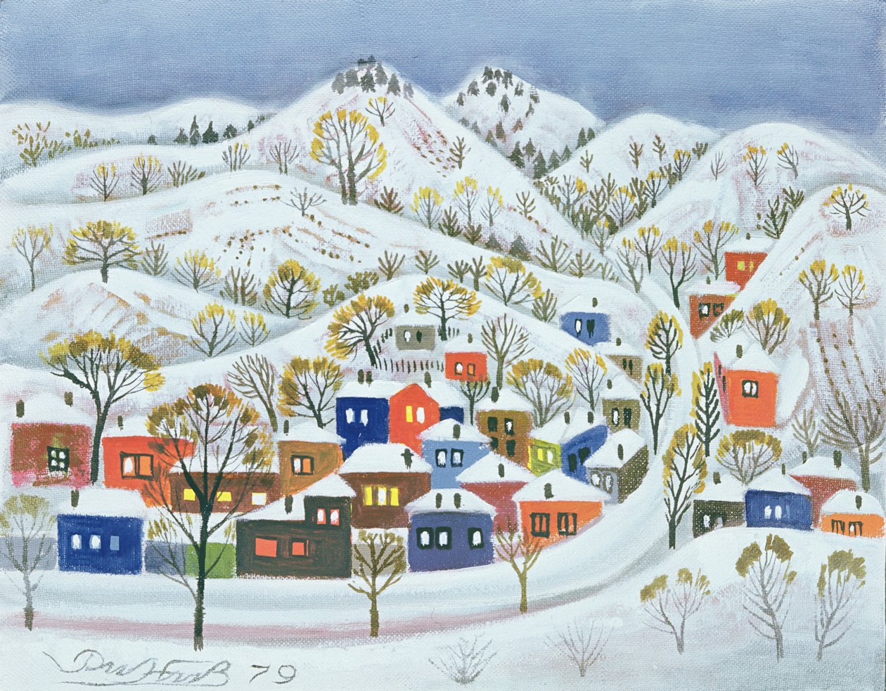 Winter, 1979 door Radi Nedelchev