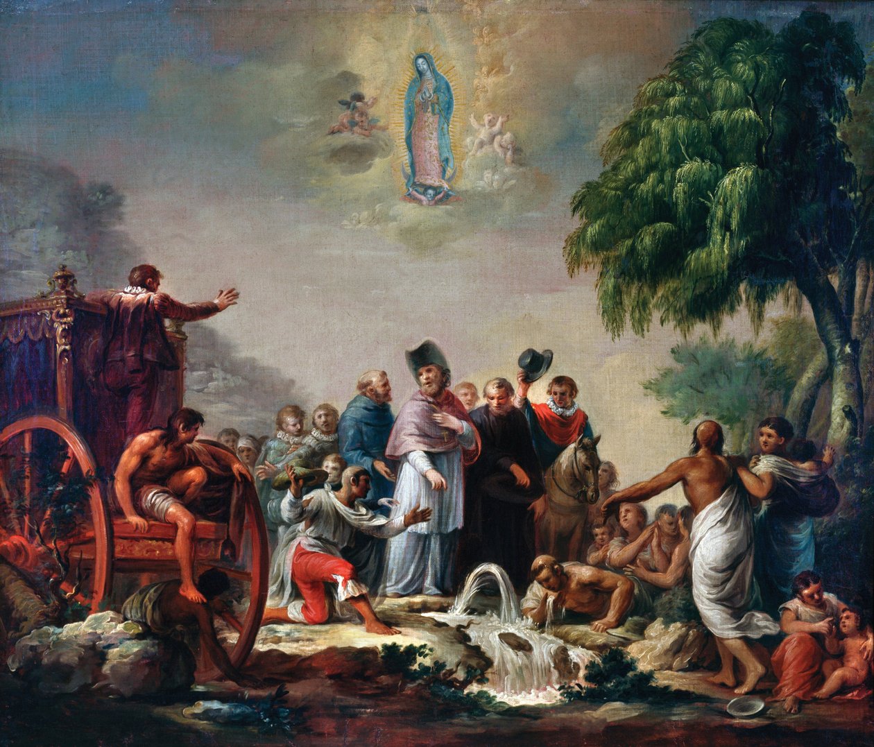 Het wonder van de kleine bron door Rafael Ximeno y Planes