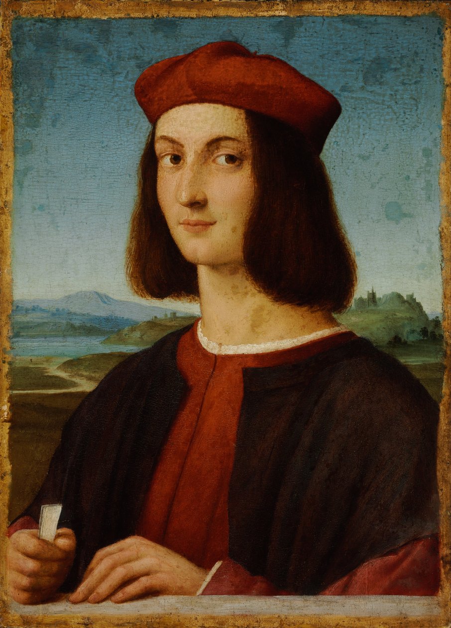 Portret van Pietro Bembo door Raffaello Sanzio Raphael