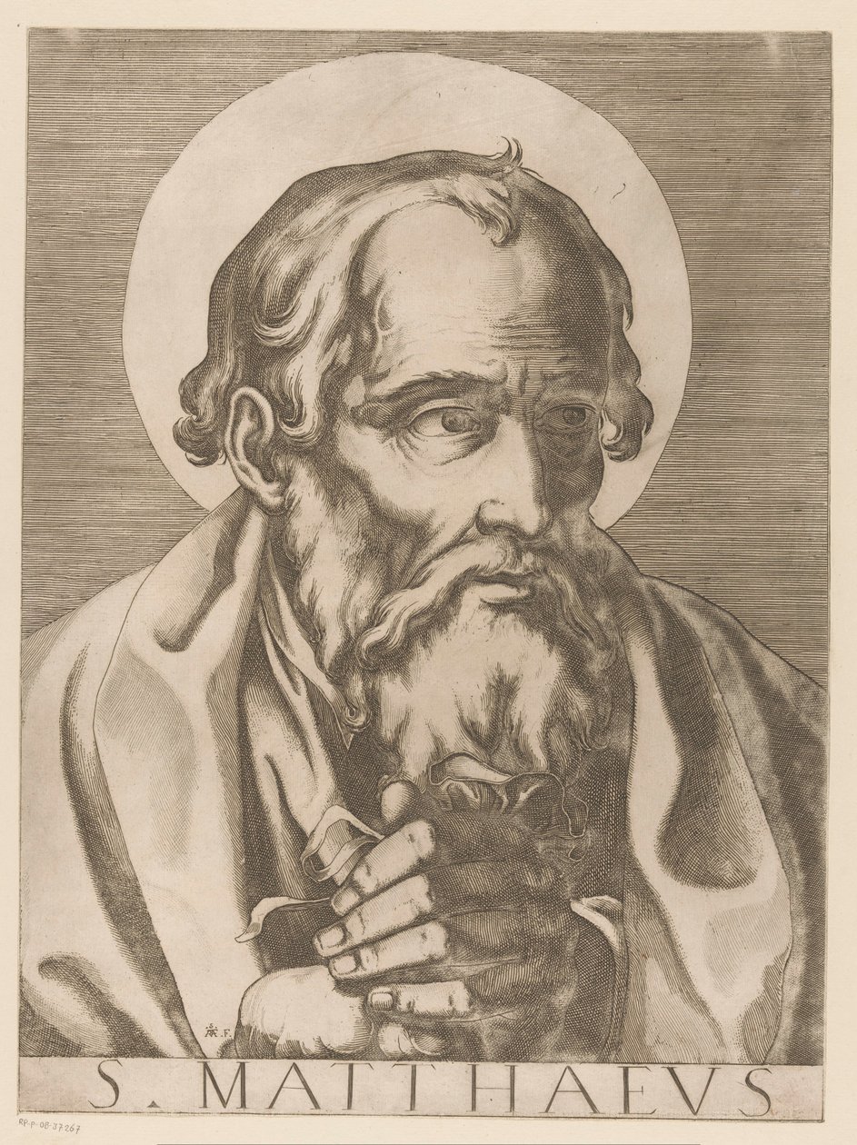 Heilige Matteüs door Raffaello Schiaminossi