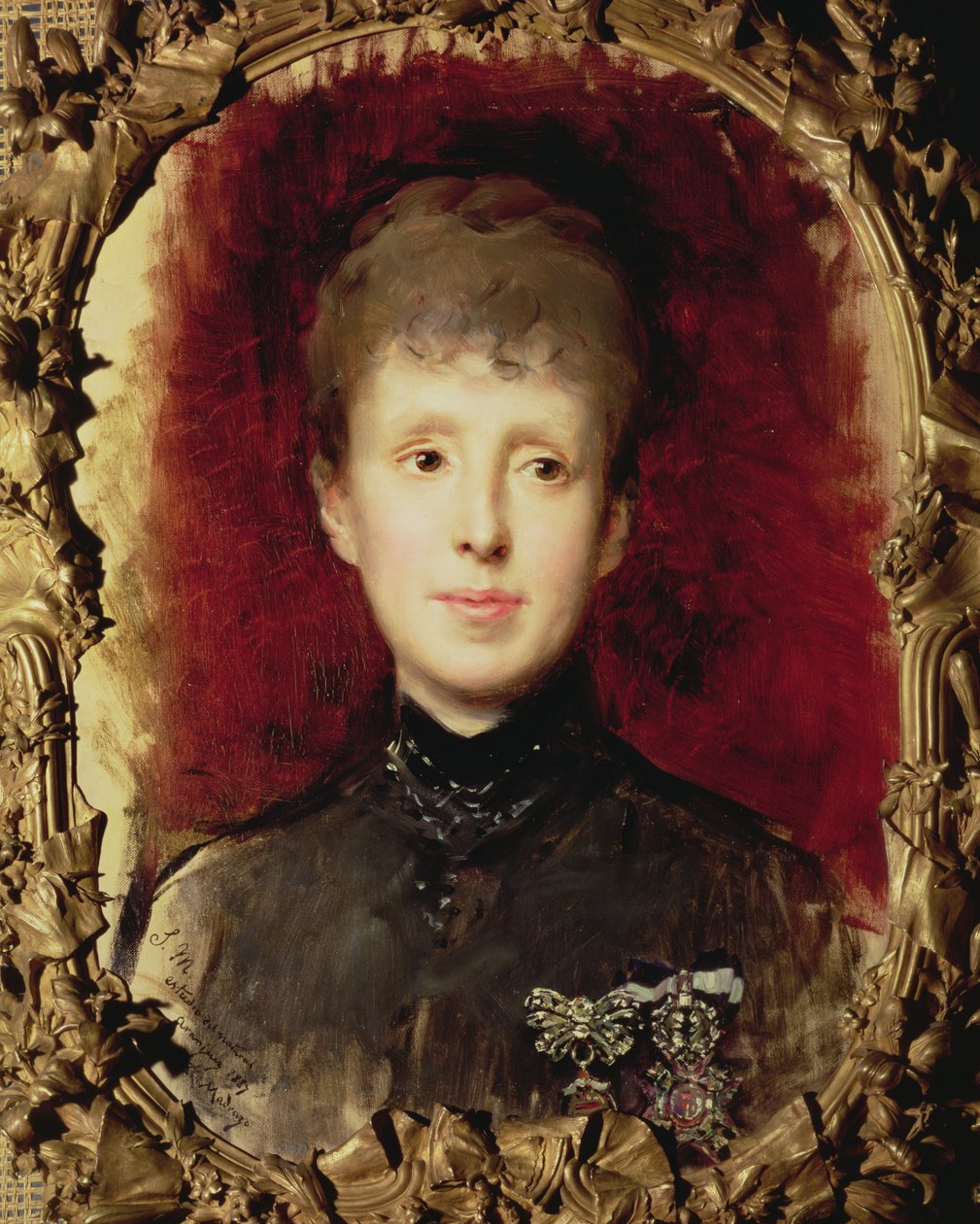 Marie Christine van Habsburg, 1887 door Raimundo de Madrazo y Garreta