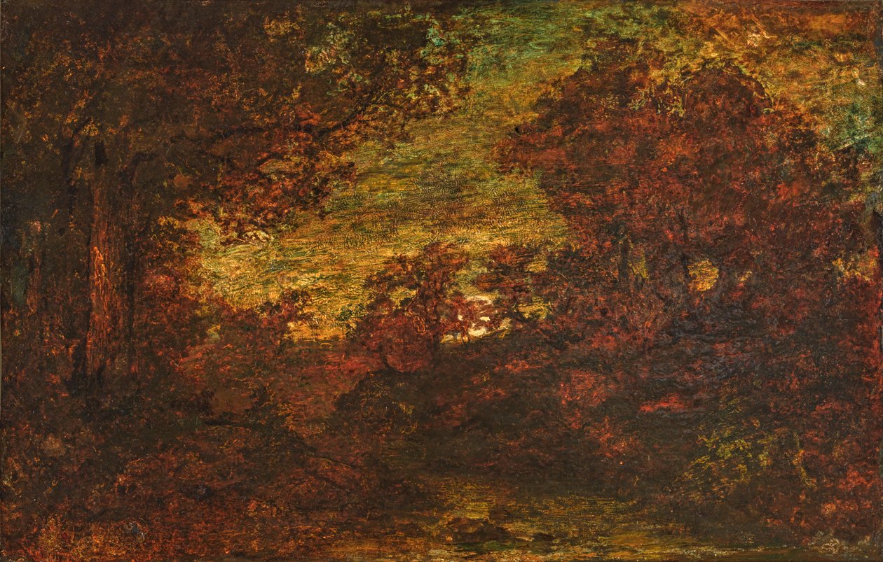 Moonrise door Ralph Albert Blakelock