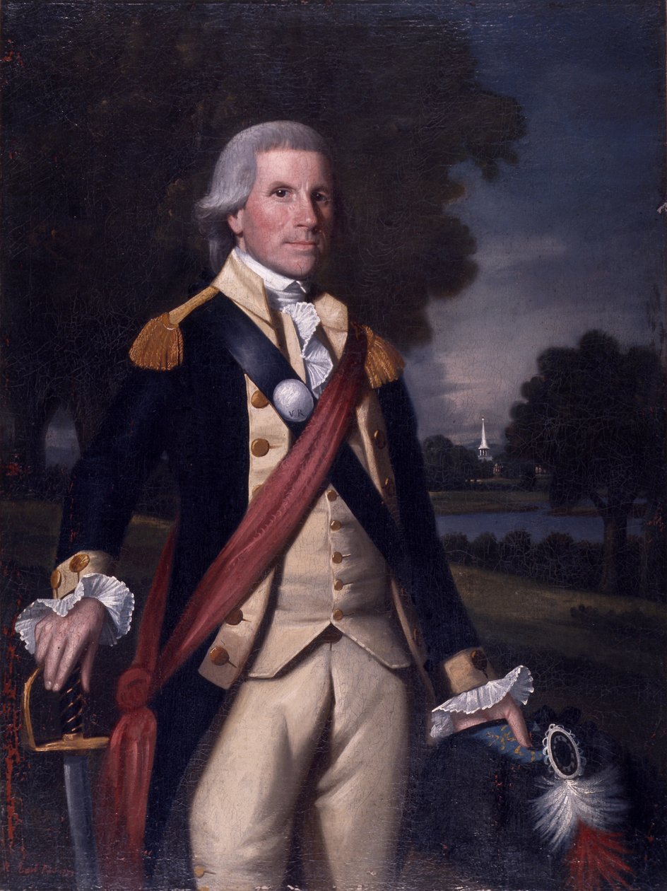 Majoor Moses Seymour door Ralph Earl