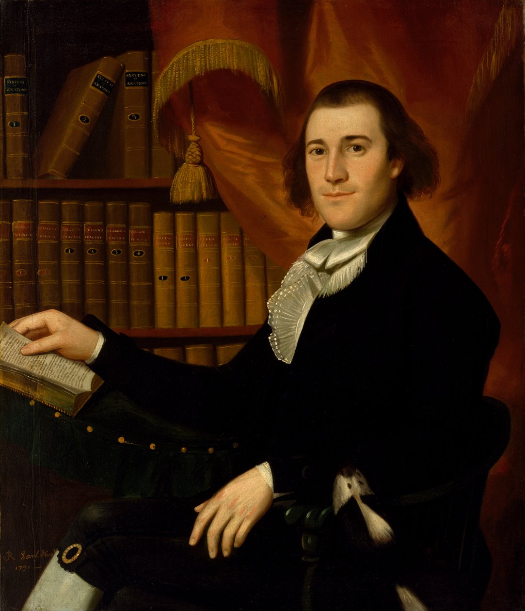 Portret van Dr. Mason Fitch Cogswell door Ralph Earl