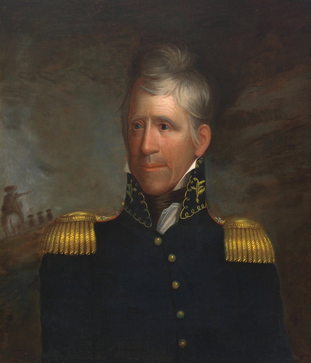 Andrew Jackson (1767-1845), ca. 1817 (olieverf op doek) door Ralph Eleaser Whiteside Earl