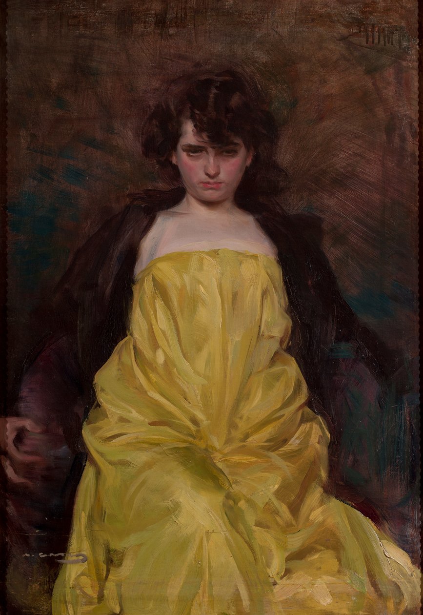 La Sargantain door Ramon Casas i Carbo