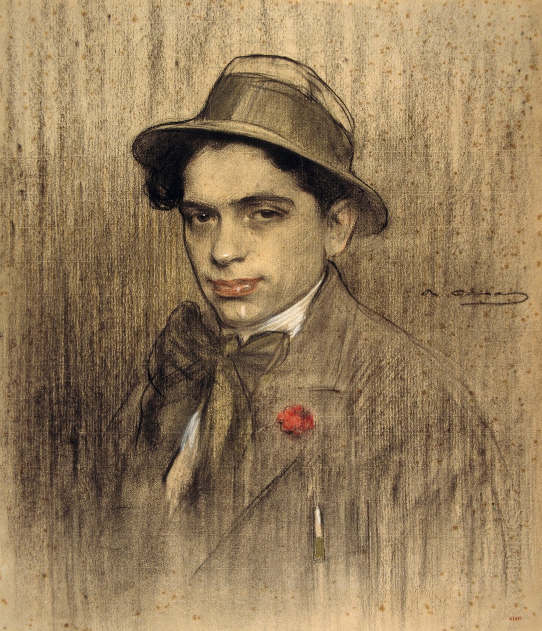 MNAC- Lluís Bagaria door Ramon Casas i Carbo