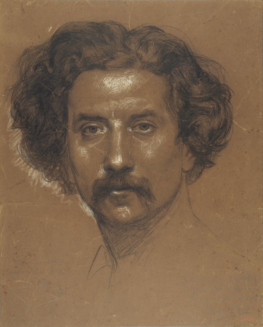 Zelfportret door Ramon Martí i Alsina