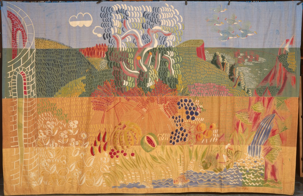 Het aquaduct (of de zomer) door Raoul Dufy