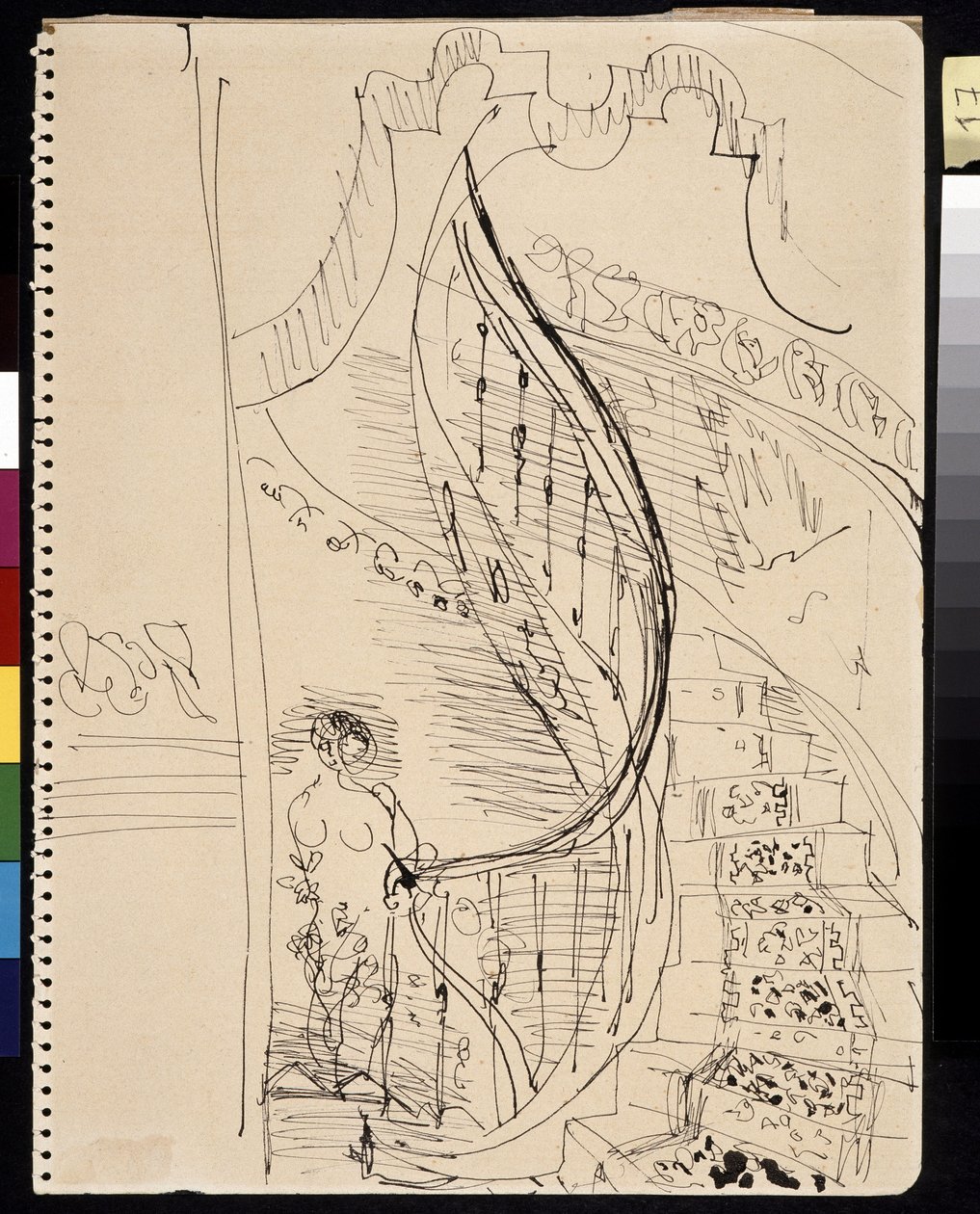 Trap door Raoul Dufy
