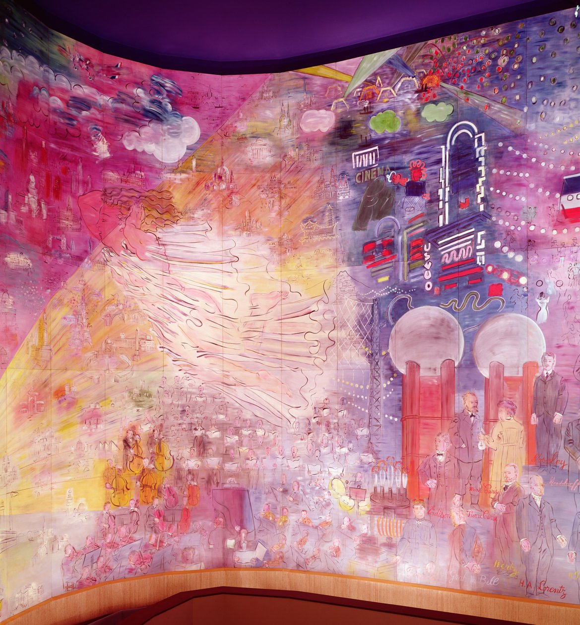 La Fee Electicite door Raoul Dufy