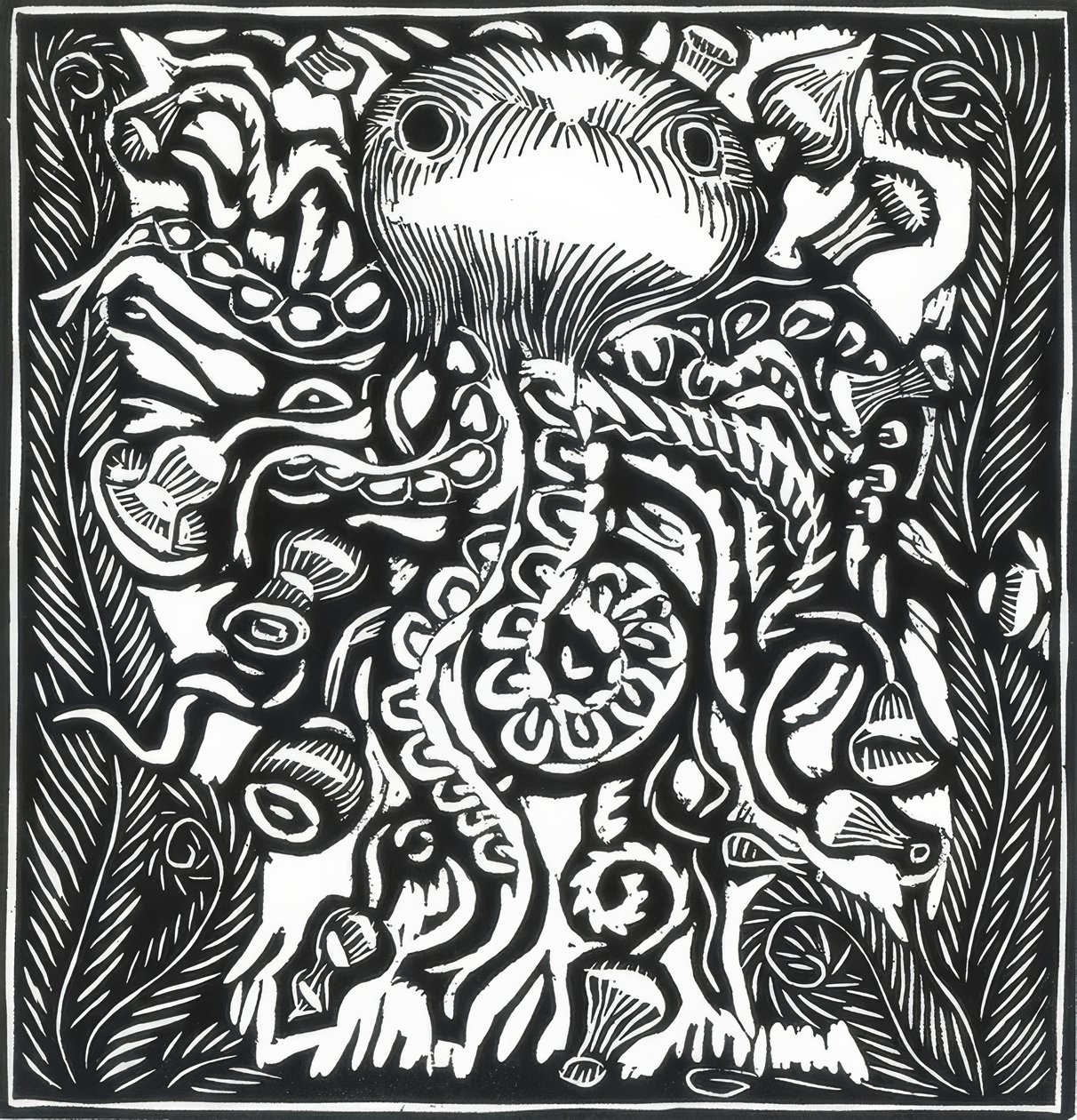 Octopus door Raoul Dufy