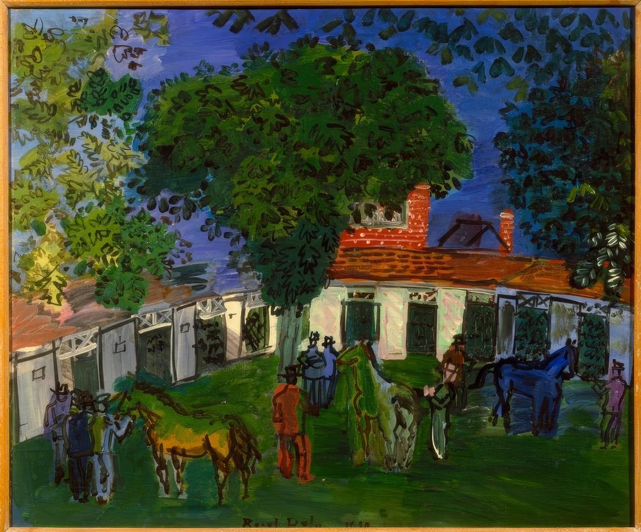 Paddock door Raoul Dufy