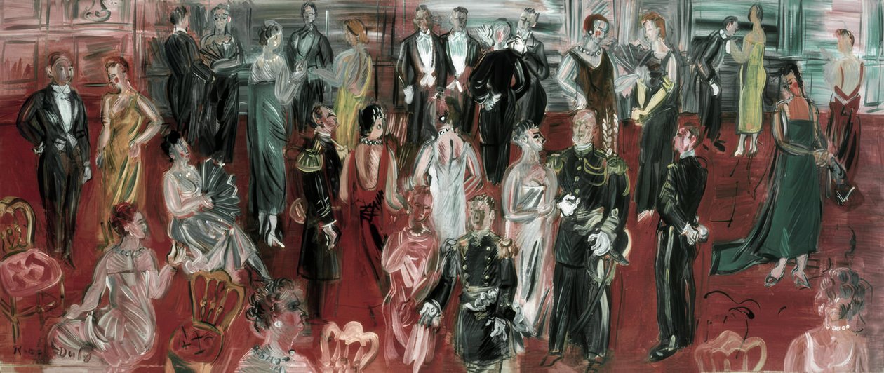 Officiële ontvangst door Raoul Dufy